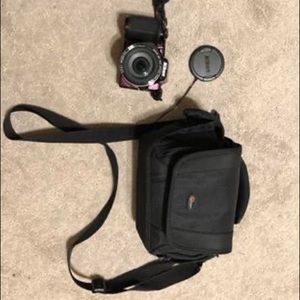 Purple Nikon Coolpix L840 camera